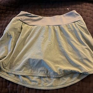 Green skort